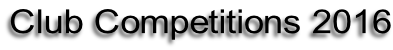 Club Competitions 2016